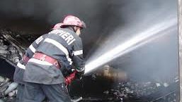 Incendiu în centrul Capitalei 