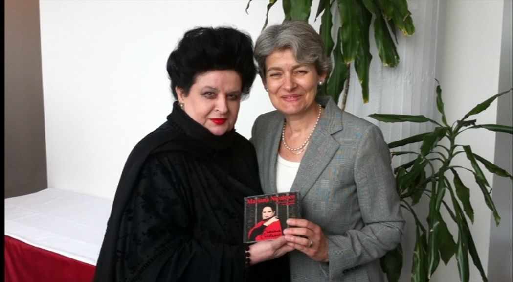 Mariana Nicolesco ridică evenimentele Darclée, obţinând Înaltul Patronaj UNESCO