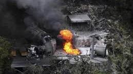 EXPLOZII într-o uzină de armament din Doneţk