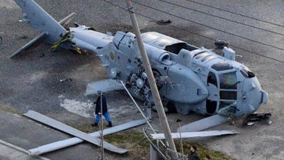Un elicopter care transporta refugiaţi irakieni s-a prăbuşit