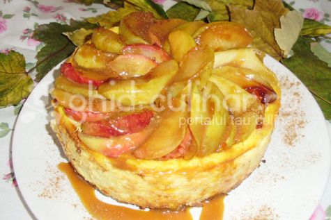 Cheesecake cu mere