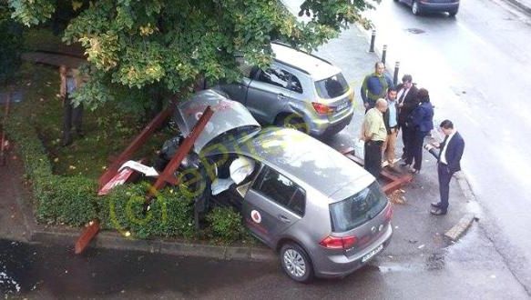 Liderul PC Argeș a provocat un accident rutier
