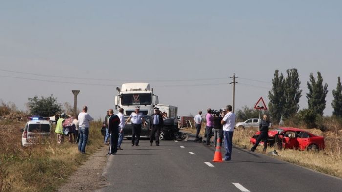 ACCIDENT GROAZNIC pe DN 23, lângă Muchea 