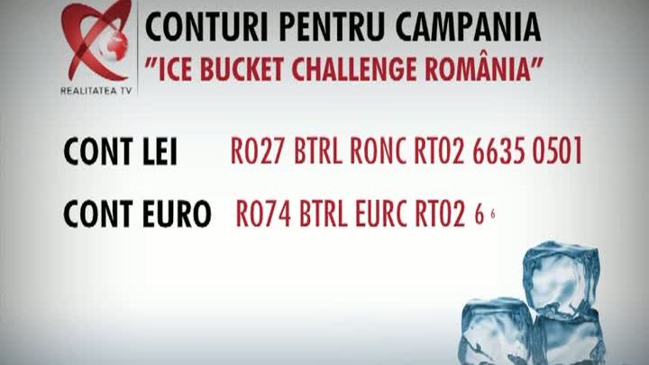 Nume importante din diferite domenii au răspuns provocării de gheață de la REALITATEA TV