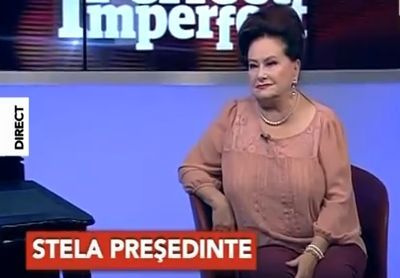Stela Popescu: "Nu a aparut candidatul WOW"