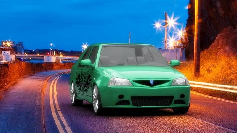 Program gratuit de tuning. Cum arată Dacia Solenza după o ședință de tuning virtual