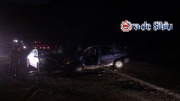 ACCIDENT ŞOCANT la Sibiu: Trei persoane au murit. Patru răniţi în stare gravă