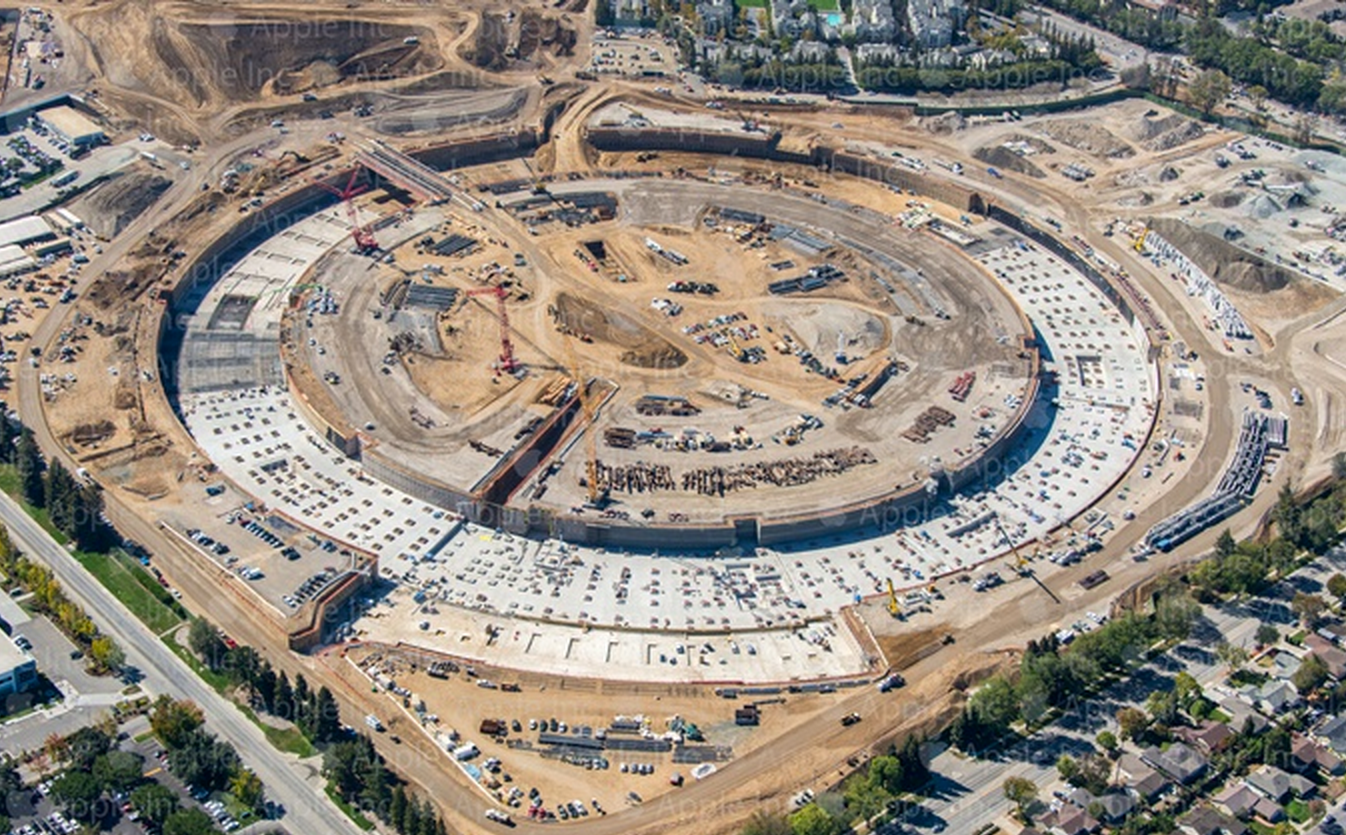 OZN-ul construit de APPLE prinde contur! Imagini filmate cu o dronă