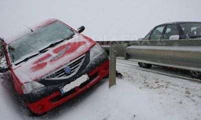 ACCIDENT ÎN LANȚ pe Autostrada Soarelui