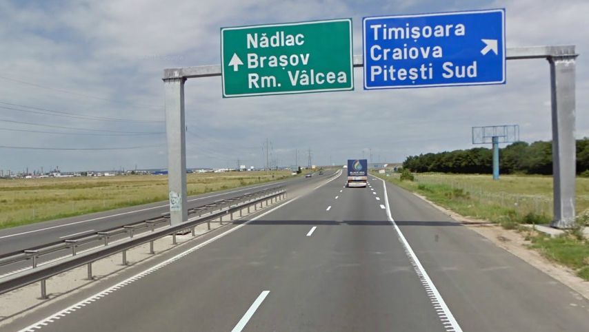 Tânăr de 23 de ani, prins în timp ce conducea cu 224 km/h pe A3