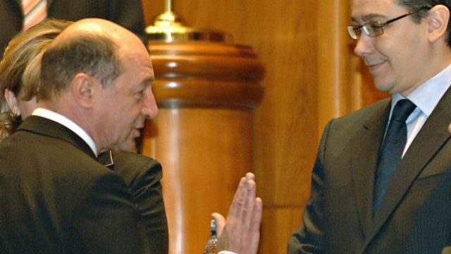 PONTA a discutat cu BĂSESCU despre banii de la Apărare