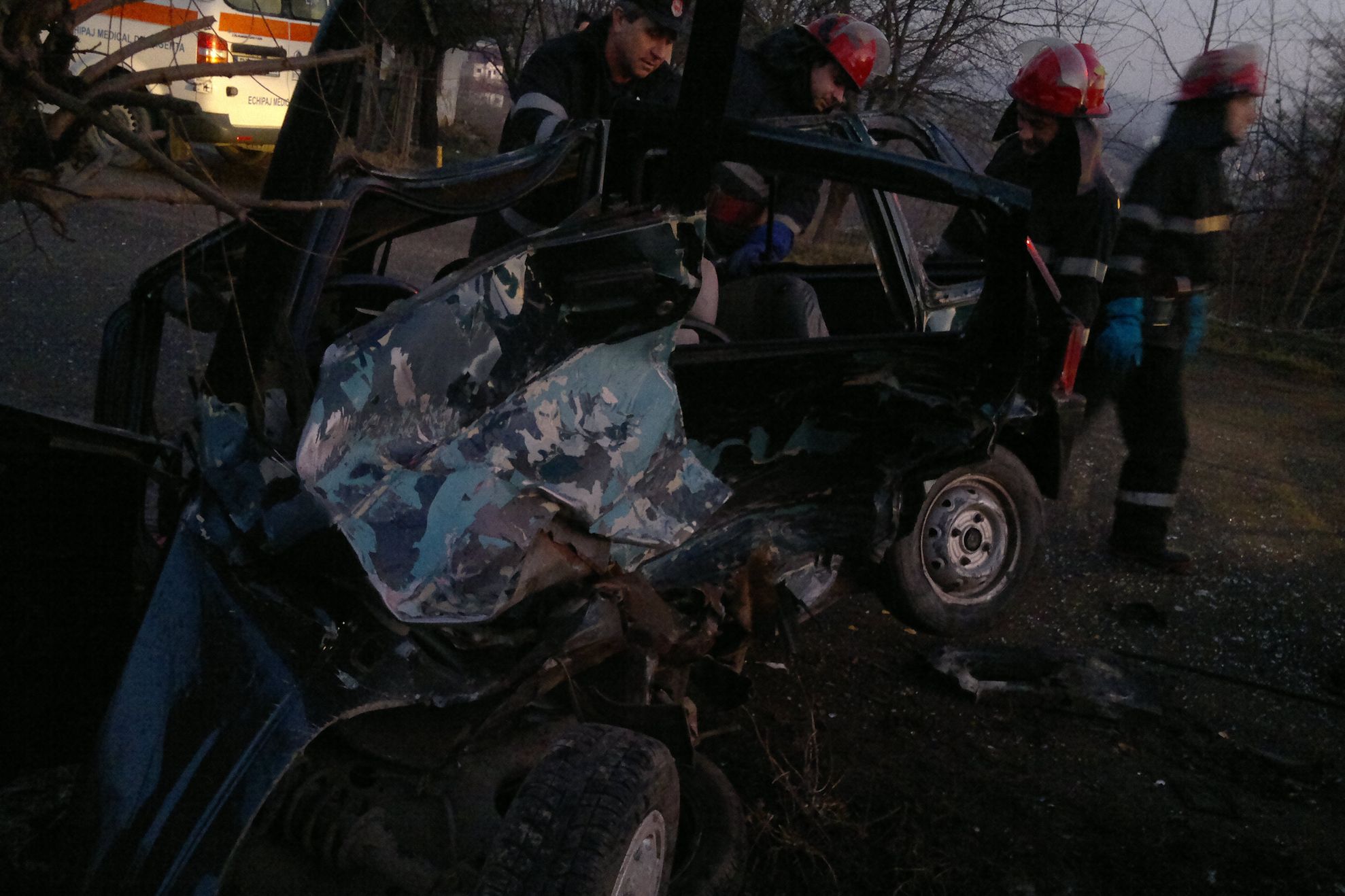 MARTOR OCULAR. Accident GRAV, petrecut marți seara 