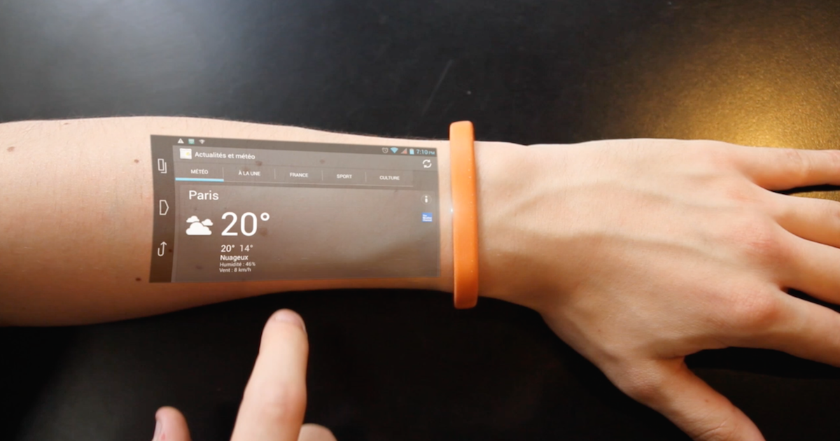 Cicret Bracelet, brăţara care îţi transformă braţul în touchscreen devine realitate!