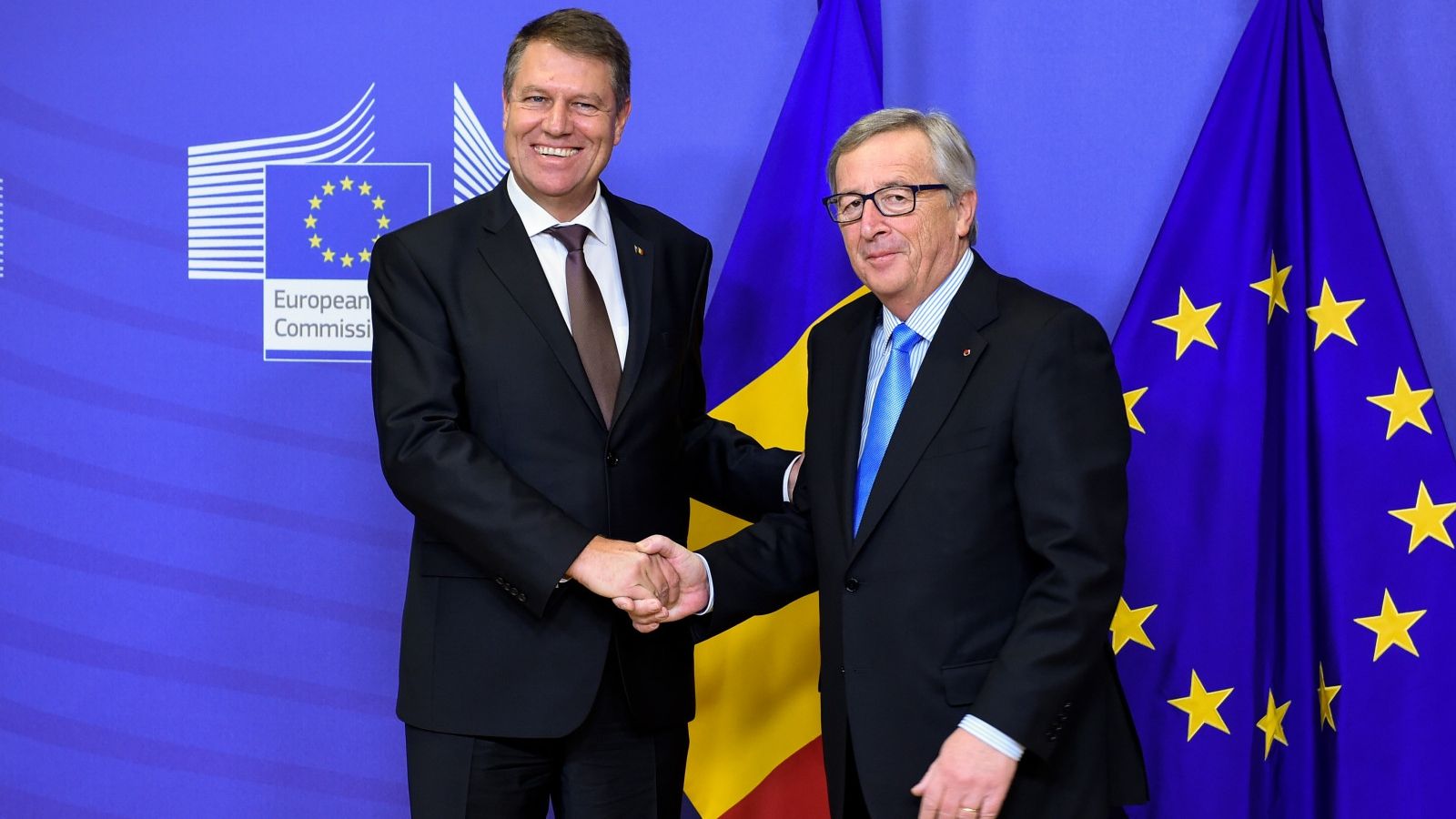 Întâlnire privată Iohannis-Juncker, după discuțiile oficiale de la Bruxelles 