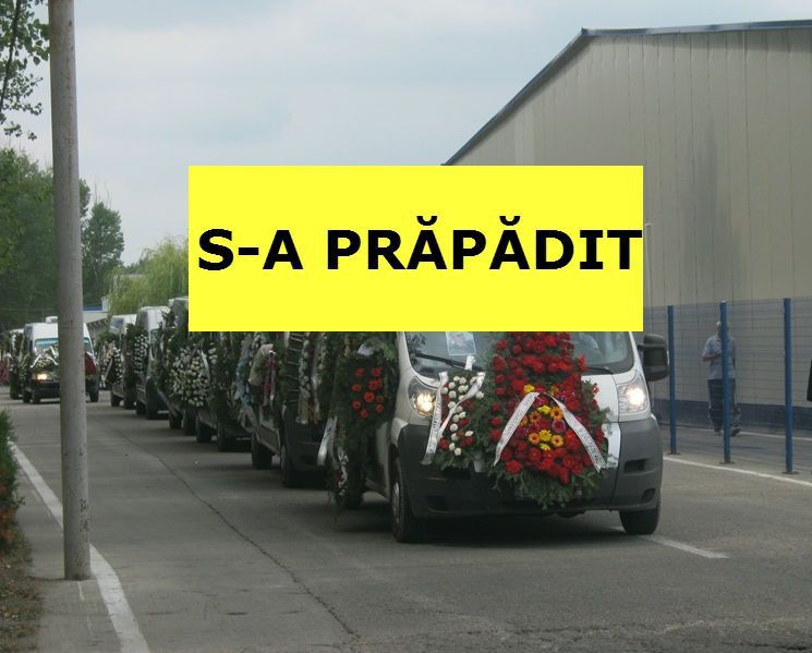 RIP. Doliu mare. În urmă cu foarte puțin timp
