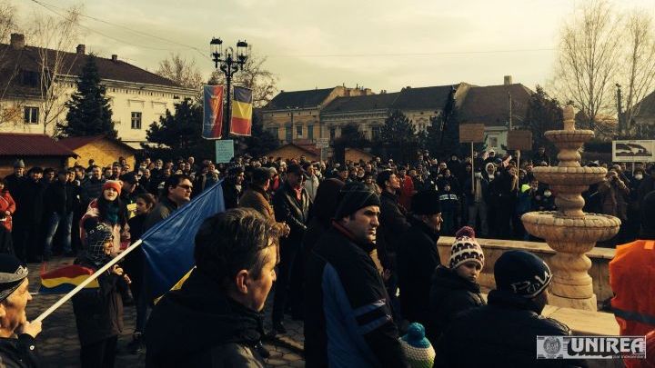 Al doilea miting la Sebeş împotriva deschiderii unei fabrici de formaldehidă