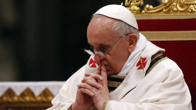 Papa Francisc, îndemn într-o ţară devastă de violenţe şi ură: "Dragostea arătată duşmanilor.."