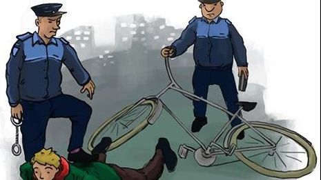 Protest împotriva poliției din Iași! Olimpic, umilit de oamenii legii 