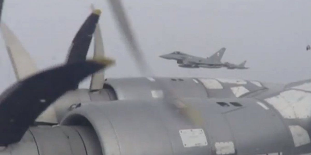Bombardierele Rusiei în inima Europei. Video şocant 