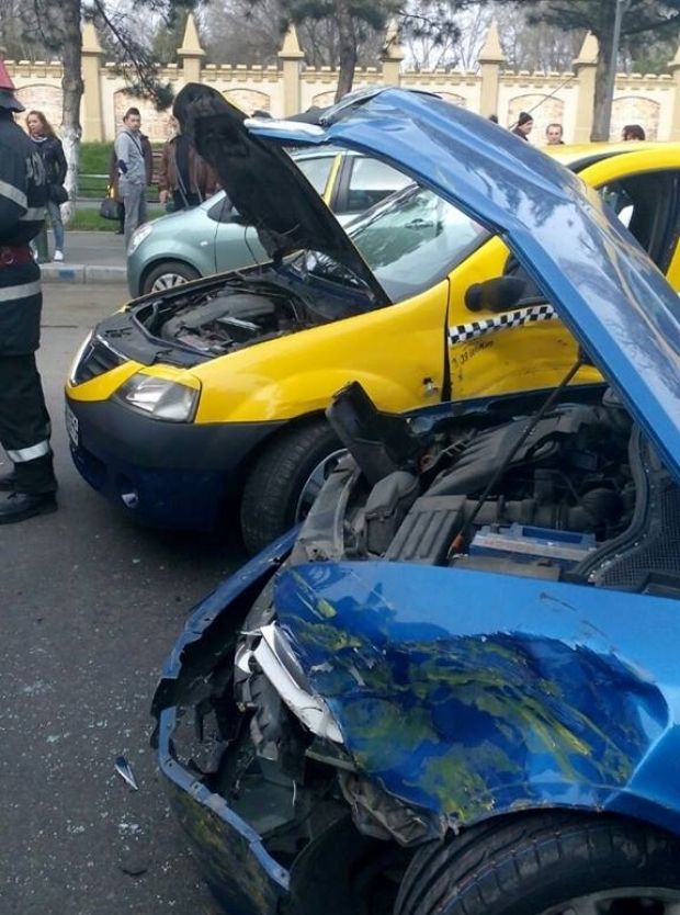 Accident grav în Capitală