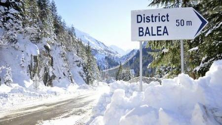 Risc însemnat de avalanșă la Bâlea Lac și zăpadă de peste 2 metri 