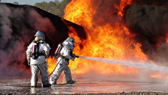 Incendiu violent în Delta Văcărești