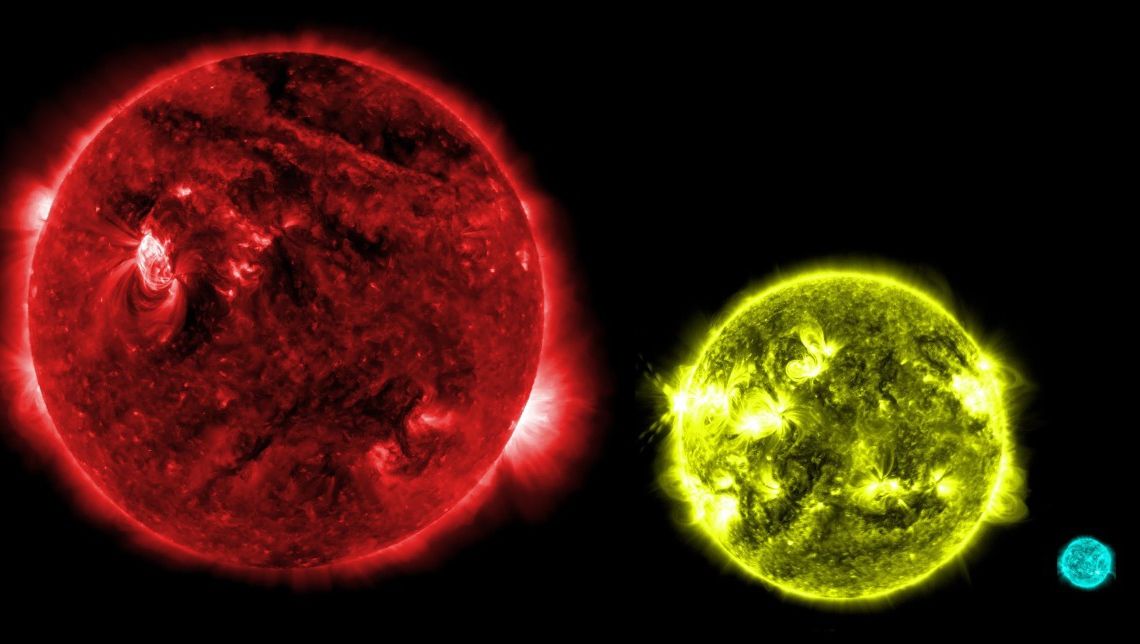 E cea mai mare stea din Univers! Soarele e minuscul pe lângă ea