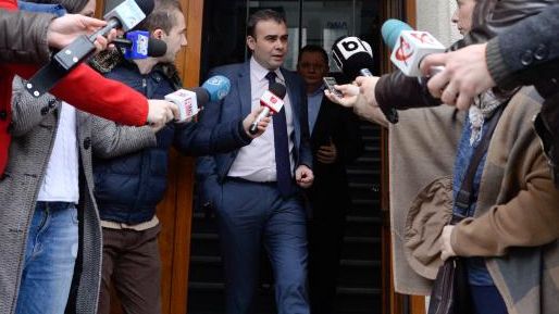 Darius Vâlcov a fost arestat preventiv, pentru 23 de zile 