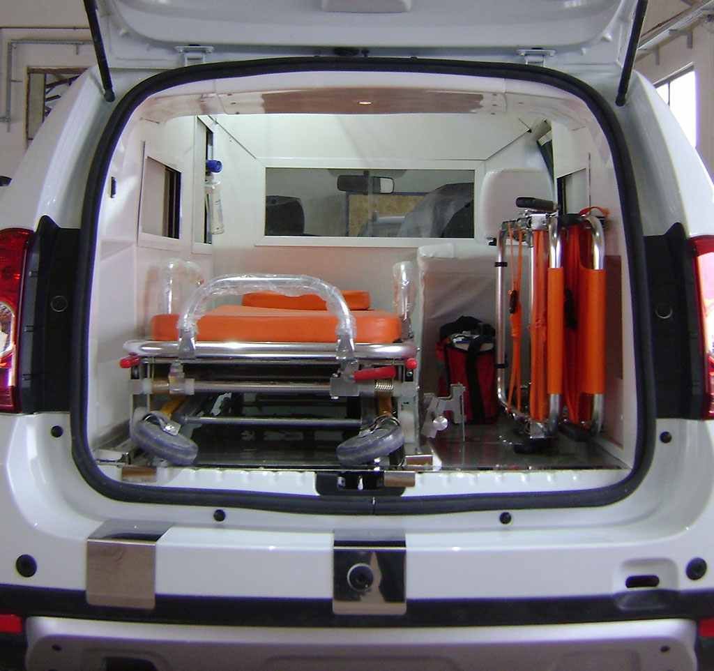 Dacia Duster Ambulanţă. Cum arată noul Duster destinat serviciilor de Ambulanţă