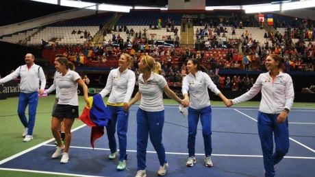 Victorie fără Simona Halep! România bate Canada și trece în Grupa Mondială a Fed Cup