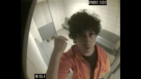 Filmarea din celulă de care depinde viaţa sau moartea lui Jokar Ţarnaev.A fost prezentată juraţilor