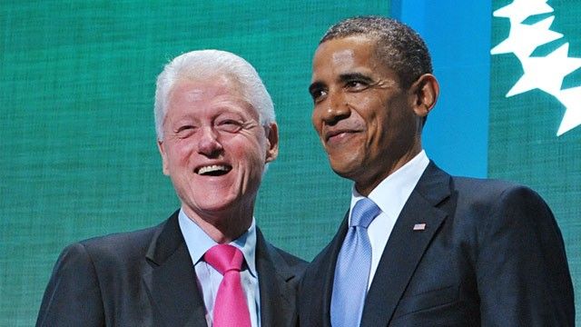 Clinton si George W. Bush