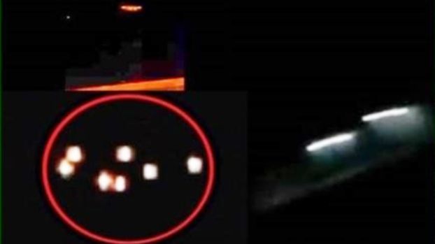 Fotografii uluitoare cu o "flotă de OZN-uri" deasupra statului Filipine