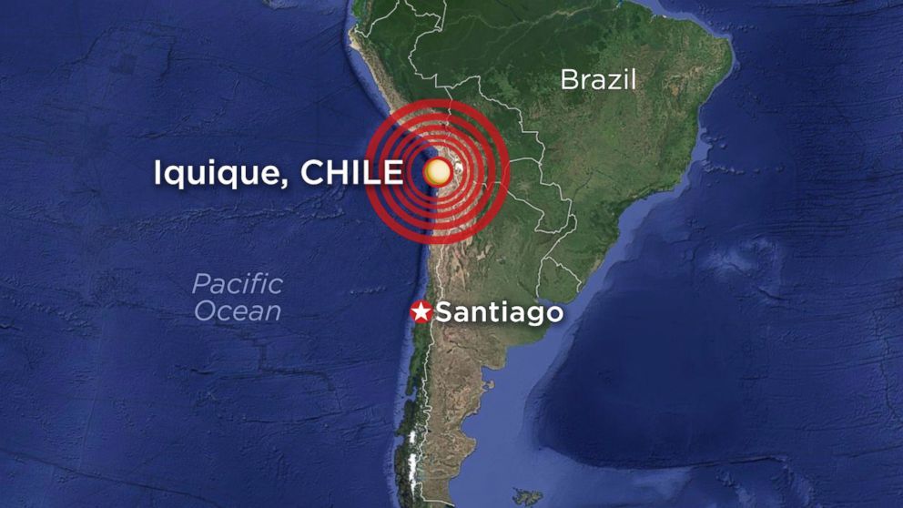Chile, zguduit de un cutremur cu magnitudinea de 6,4