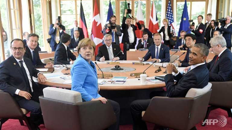 Schimbările climatice şi terorismul, în atenţia liderilor mondiali aflaţi la summitul G7