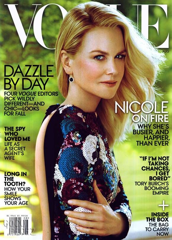 Nicole Kidman, gafă în Photoshop pe coperta Vogue. Cum arată vedeta