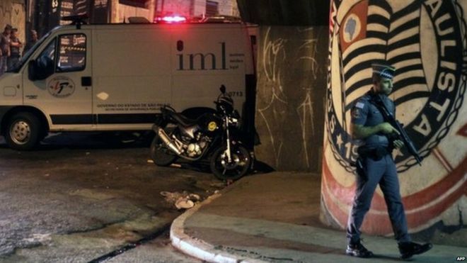 Atac armat în Sao Paolo. 18 persoane au murit