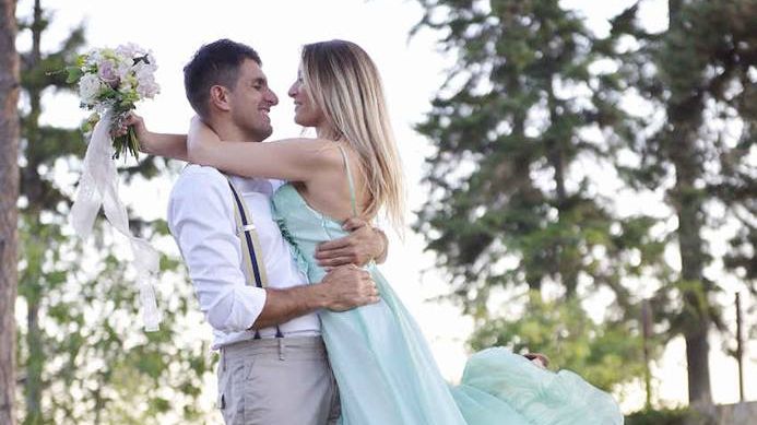 Gestul emoţionant de la nunta Laurei Cosoi