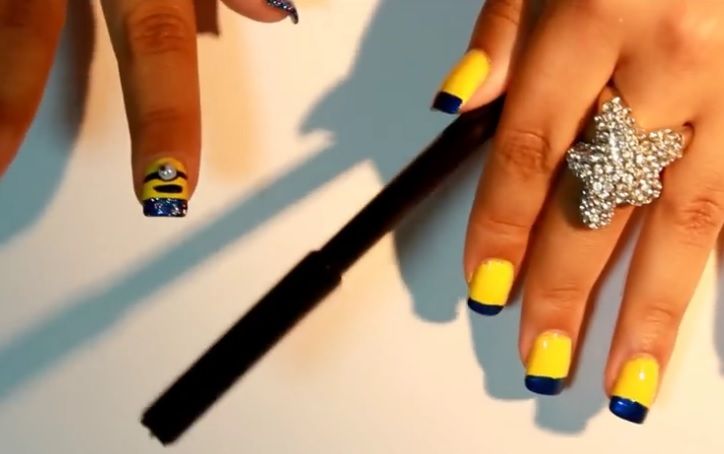 Cum să îţi faci singură manichiura Minion