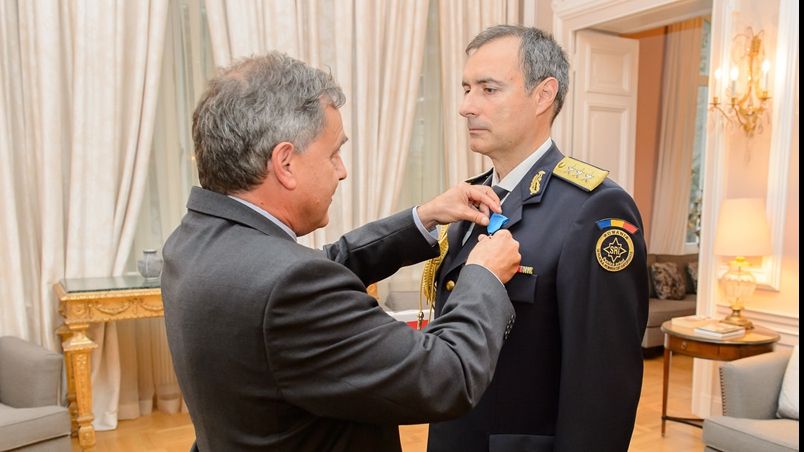 Premieră în SRI: Florian Coldea, decorat de statul francez pentru merite deosebite