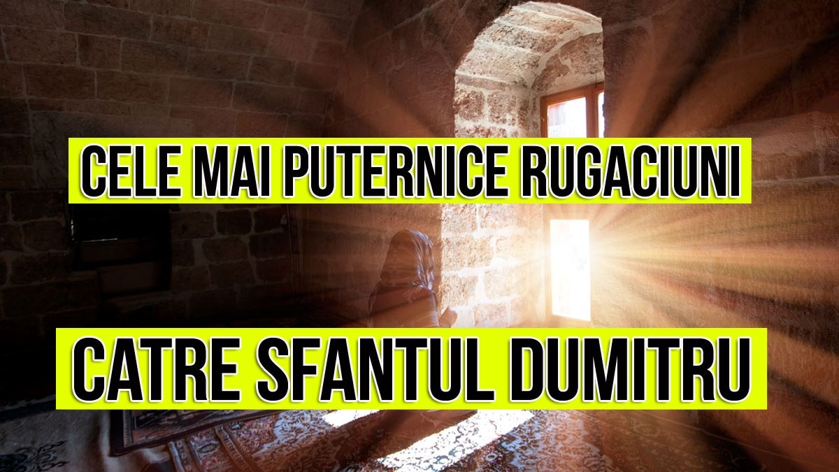 Rugaciuni catre Sfantul Dumitru, Izvoratorul de Mir