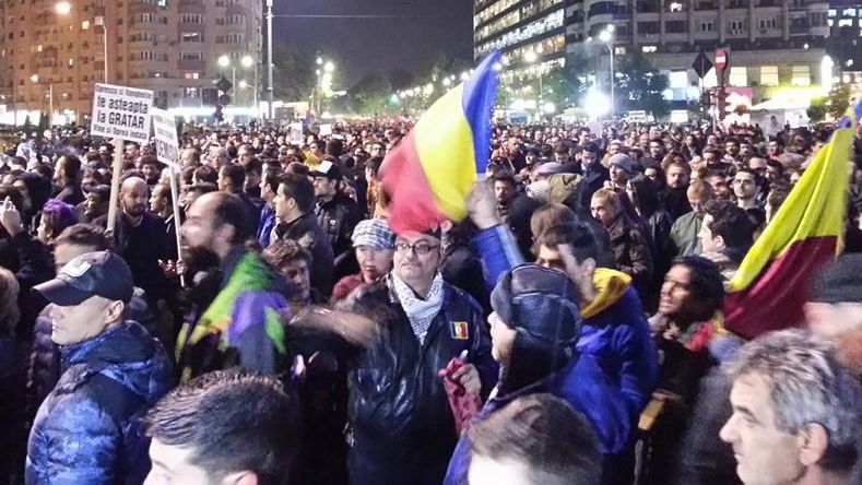 Protestul de la Bucureşti, în presa străină