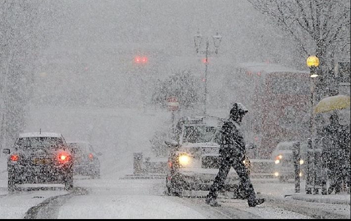 Ninge abundent în nordul țării. Traficul rutier, îngreunat