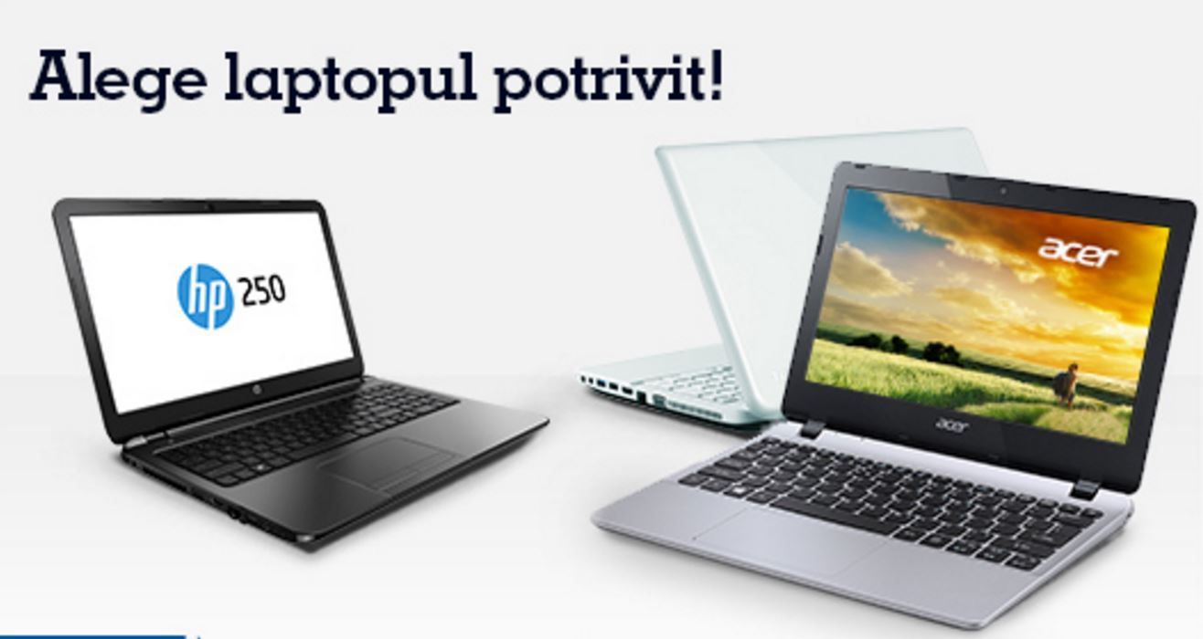 eMAG.ro Laptopuri cu prețuri mult reduse înainte de Black Friday 2015