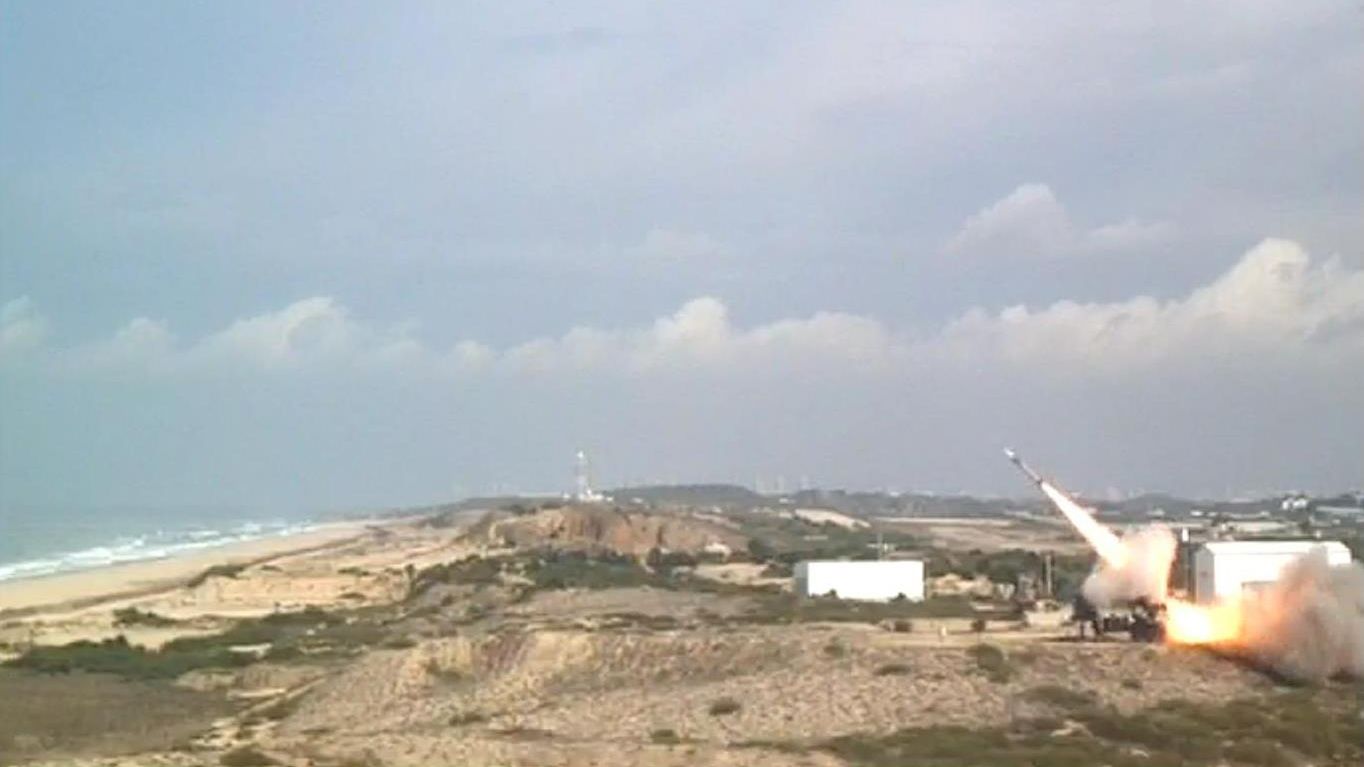 Rachetă palestiniană, lansată din Fâșia Gaza în sudul Israelului