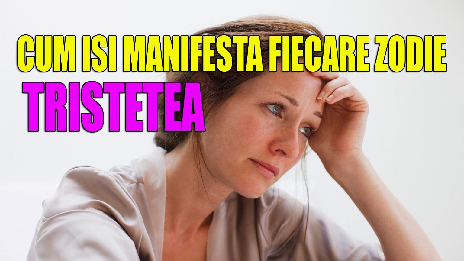 Cum îşi manifestă zodiile tristeţea