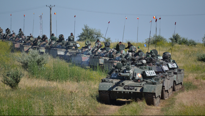Exerciţiu militar multinaţional de amploare, în poligonul Smârdan din Galați