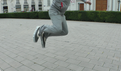 MoonWalker. Au apărut pantofii zburători!