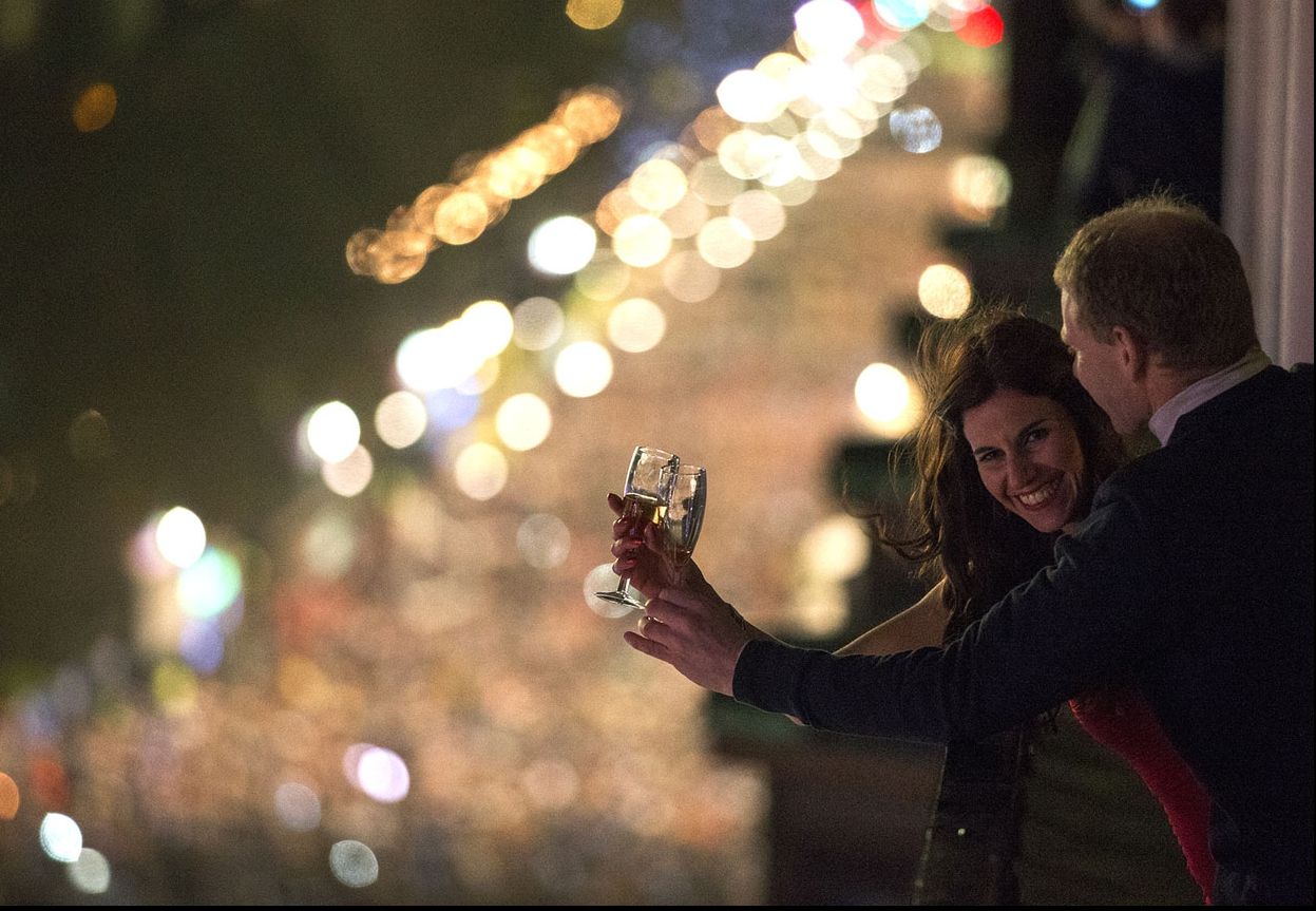 A fost părăsită de iubit la petrecerea de Revelion. La miezul nopții a făcut ceva cutremurător 