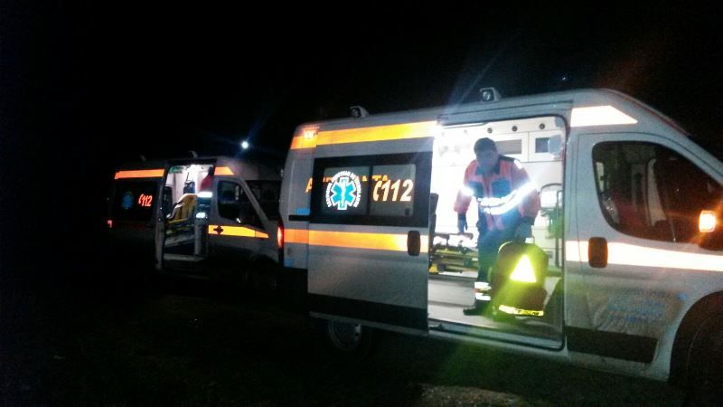 Accident grav la Constanța. Un tren a lovit o mașină cu mai mulți pasageri